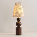 Wooden Flower Pattern Table Lamp-DWHOME