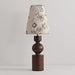 Wooden Flower Pattern Table Lamp-DWHOME