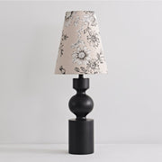 Wooden Flower Pattern Table Lamp-DWHOME