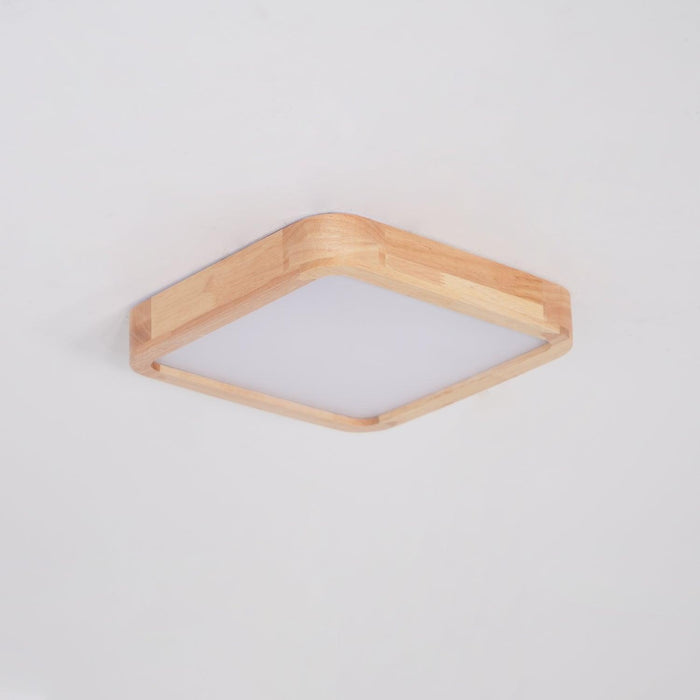 Wooden Geometric Ceiling Light - DWHOME