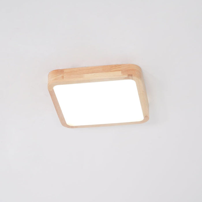 Wooden Geometric Ceiling Light - DWHOME