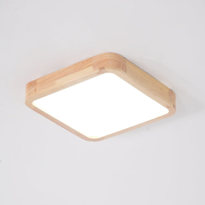 Wooden Geometric Ceiling Light - DWHOME