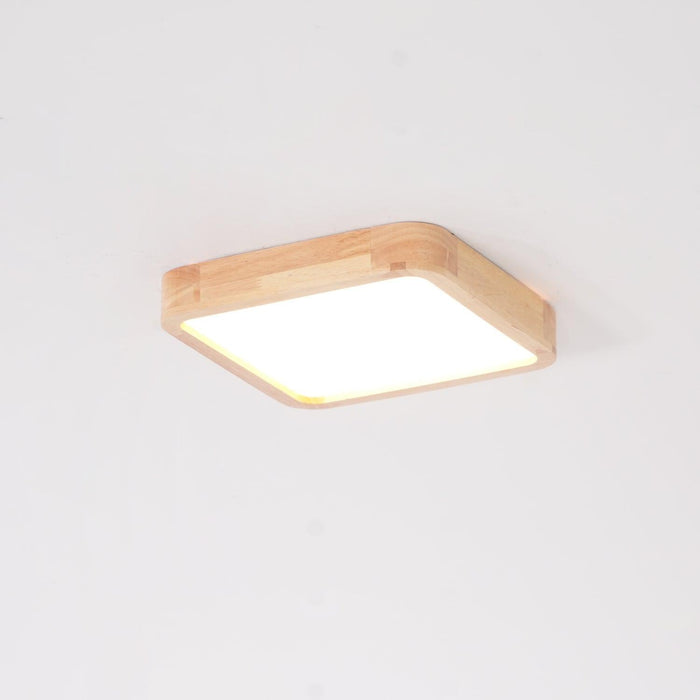 Wooden Geometric Ceiling Light - DWHOME