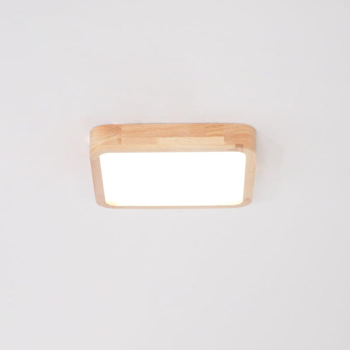 Wooden Geometric Ceiling Light - DWHOME