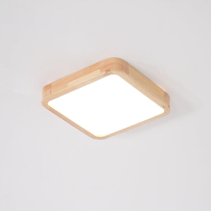 Wooden Geometric Ceiling Light - DWHOME