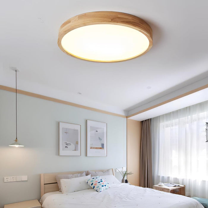 Wooden Geometric Ceiling Light - DWHOME