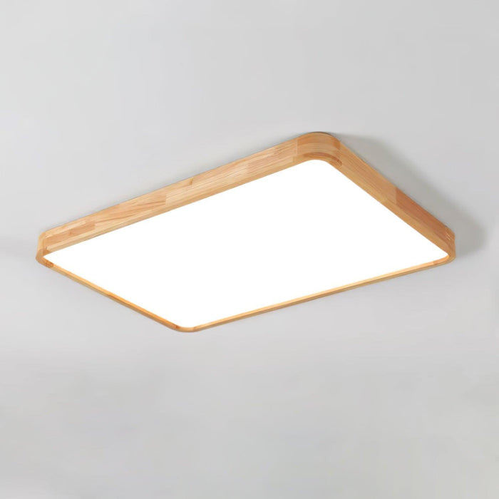 Wooden Geometric Ceiling Light - DWHOME