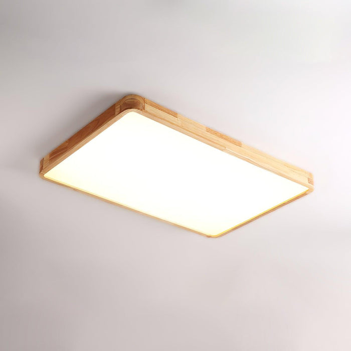 Wooden Geometric Ceiling Light - DWHOME