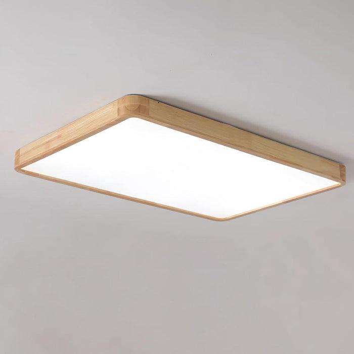 Wooden Geometric Ceiling Light - DWHOME