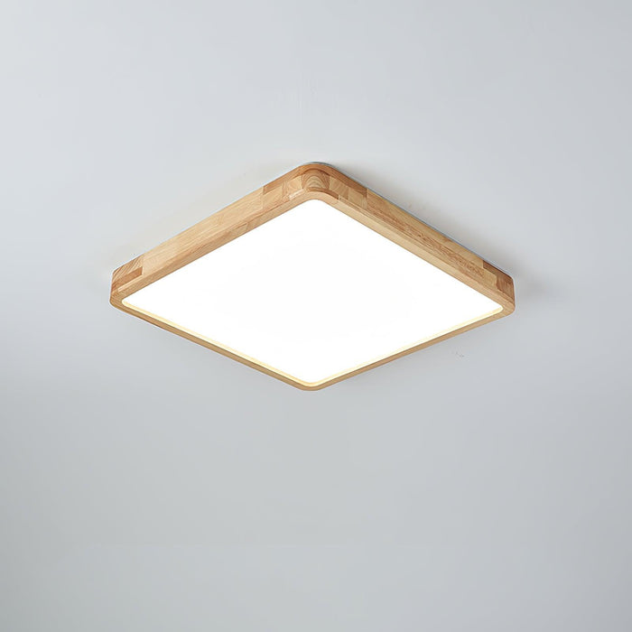 Wooden Geometric Ceiling Light - DWHOME