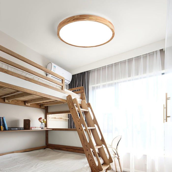 Wooden Geometric Ceiling Light - DWHOME