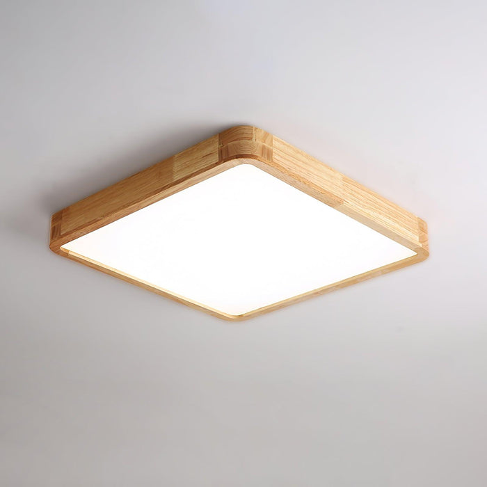 Wooden Geometric Ceiling Light - DWHOME