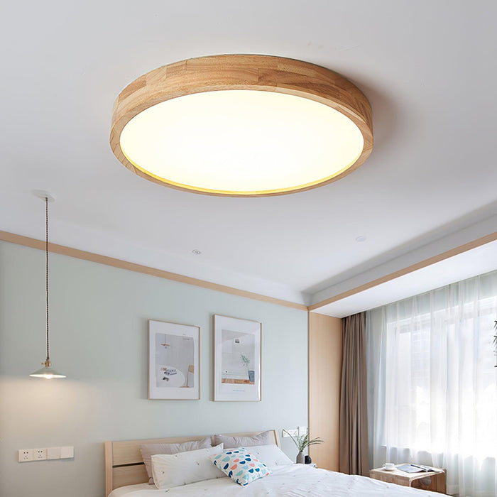 Wooden Geometric Ceiling Light - DWHOME