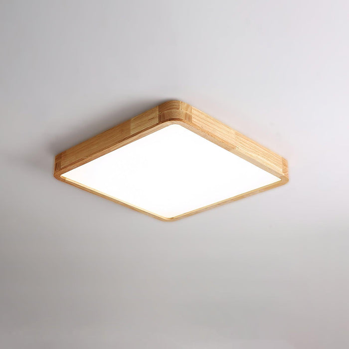 Wooden Geometric Ceiling Light - DWHOME