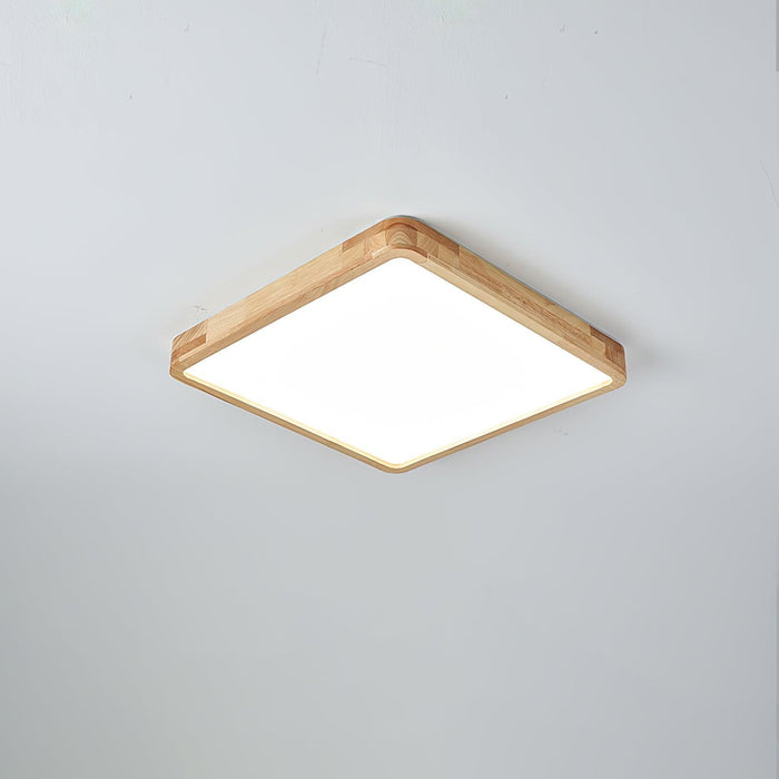 Wooden Geometric Ceiling Light - DWHOME