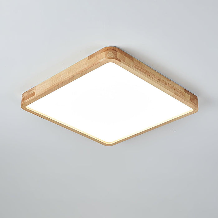 Wooden Geometric Ceiling Light - DWHOME