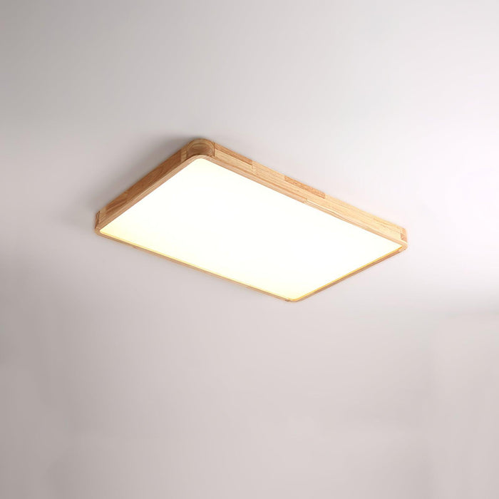 Wooden Geometric Ceiling Light - DWHOME