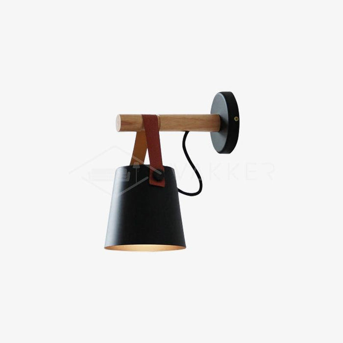 Wooden Conical Wall Light - DWHOME