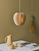 Wooden Orb Pendant Lamp.