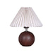 Wooden Pleated Table Lamp - DWHOME