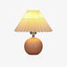 Wooden Pleated Table Lamp - DWHOME