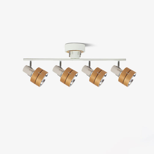 Wooden Adjustable Spot Ceiling Lamp - DWHOME