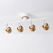 Wooden Adjustable Spot Ceiling Lamp - DWHOME