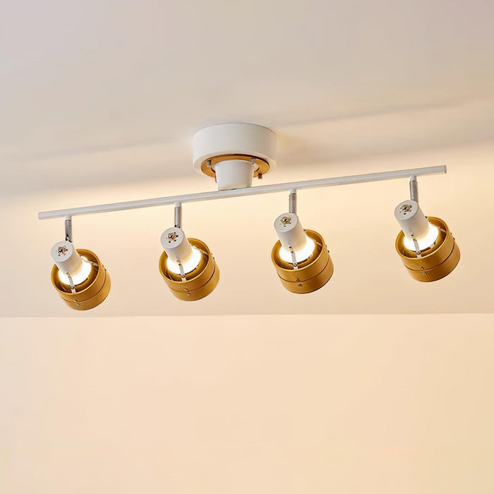 Wooden Adjustable Spot Ceiling Lamp - DWHOME