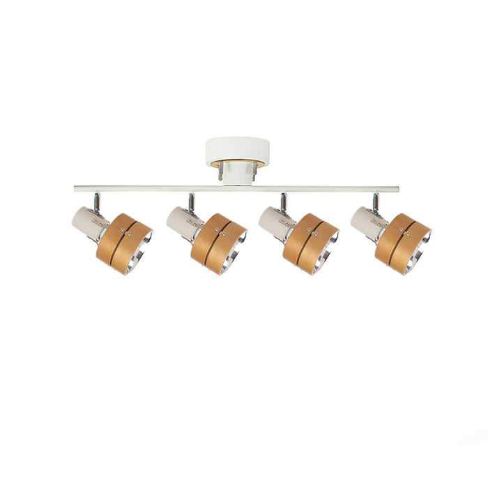 Wooden Adjustable Spot Ceiling Lamp - Vakkerlight