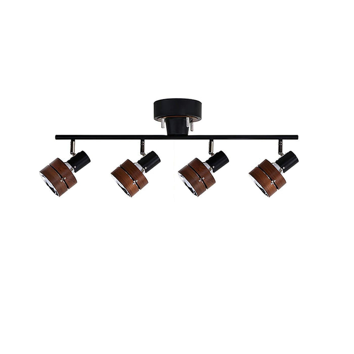 Wooden Adjustable Spot Ceiling Lamp - DWHOME