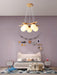 Wooden Star With Glass Chandelier-DWHOME