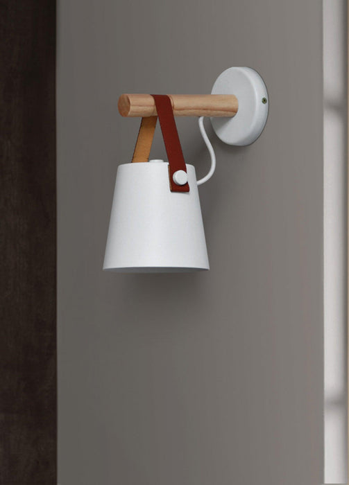 Wooden Conical Wall Light - DWHOME