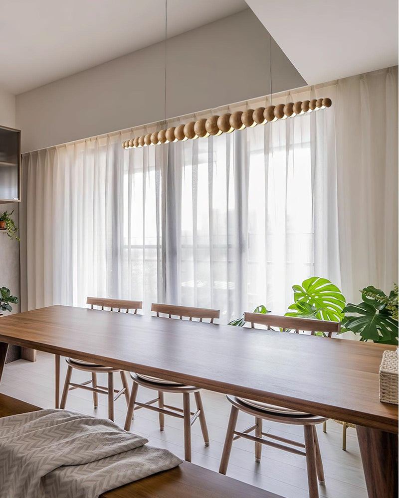 Woodline Orb Pendant Light-DWHOME