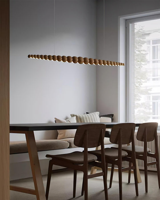 Woodline Orb Pendant Light.