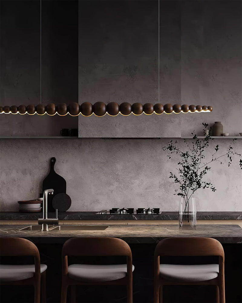 Woodline Orb Pendant Light-DWHOME