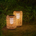 Woven Rattan Outdoor Lamp - DWHOME