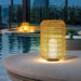 Woven Rattan Outdoor Lamp - DWHOME