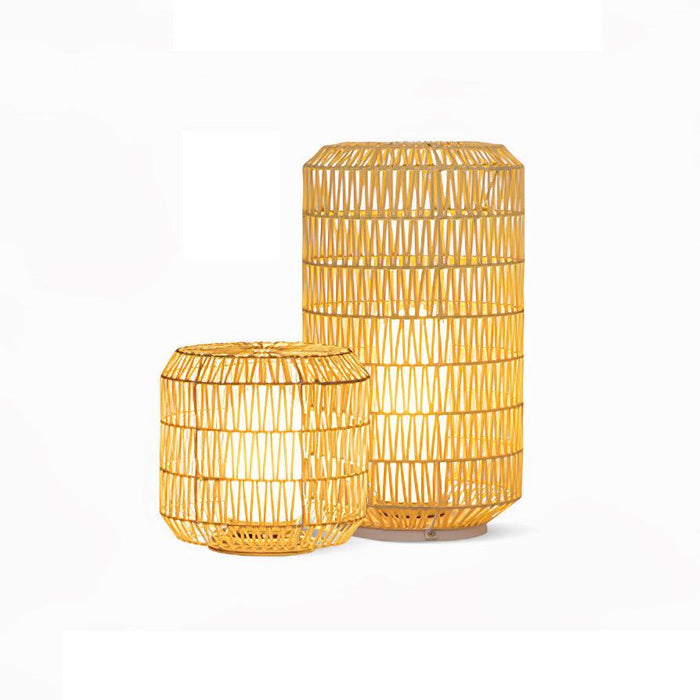 Woven Rattan Outdoor Lamp - DWHOME