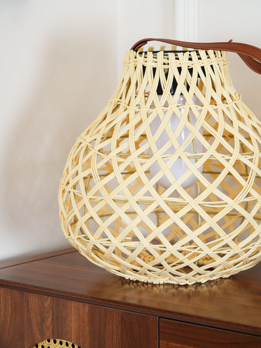 Woven Sphere Lantern Outdoor Lamp - DWHOME