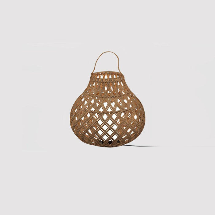 Woven Sphere Lantern Outdoor Lamp-DWHOME