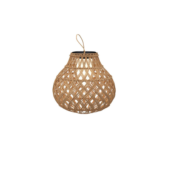 Woven Sphere Lantern Outdoor Lamp - DWHOME