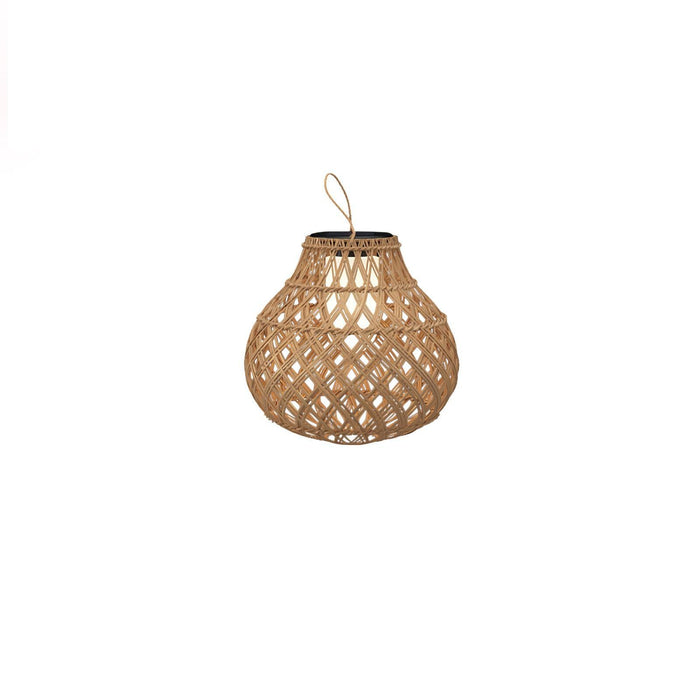 Woven Sphere Lantern Outdoor Lamp - DWHOME