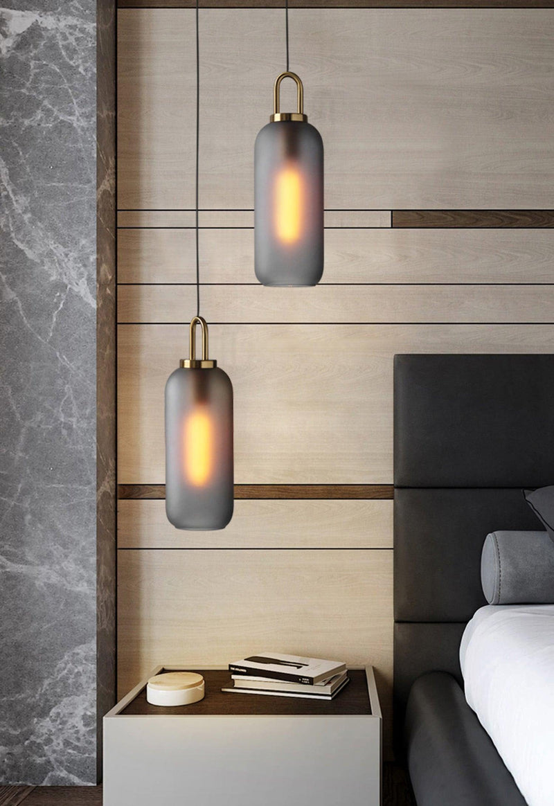 Pendulum Glass Pendant Lamp-DWHOME