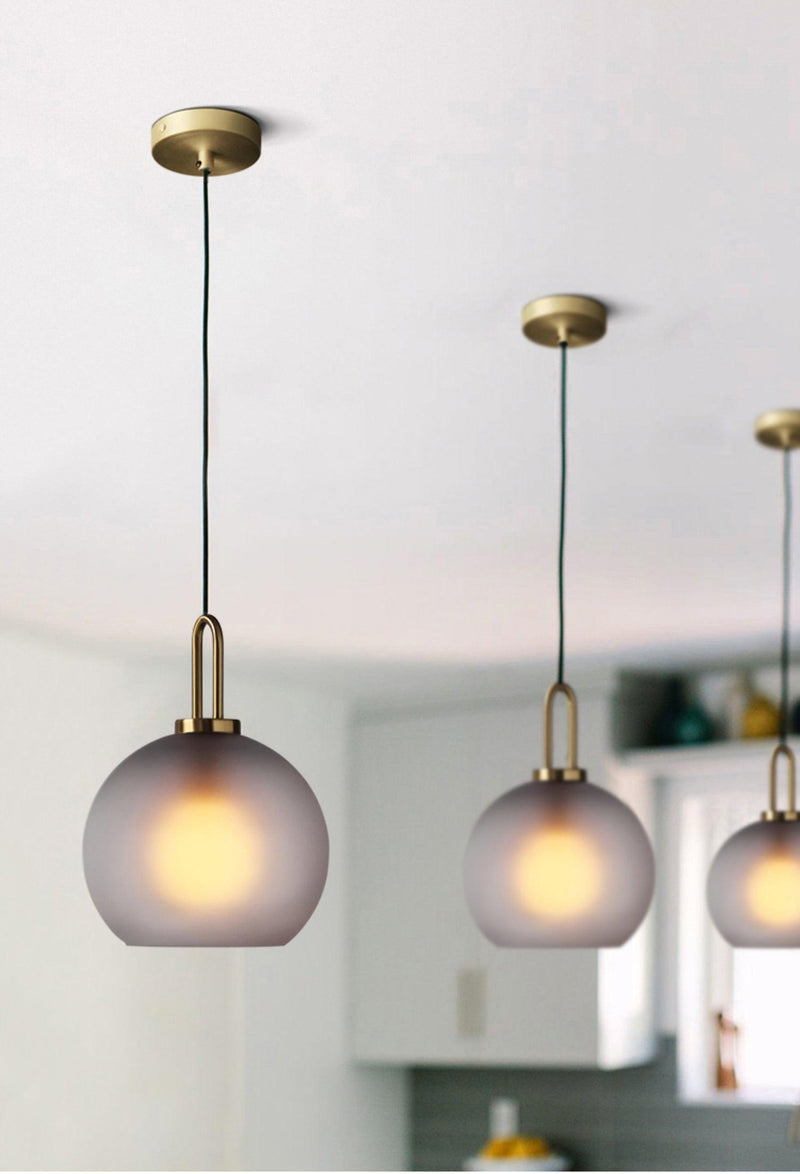 Pendulum Glass Pendant Lamp-DWHOME