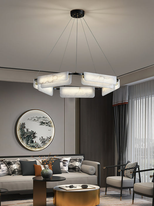 Years Alabaster Chandelier-DWHOME
