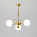 Yisu Brass Chandelier - DWHOME