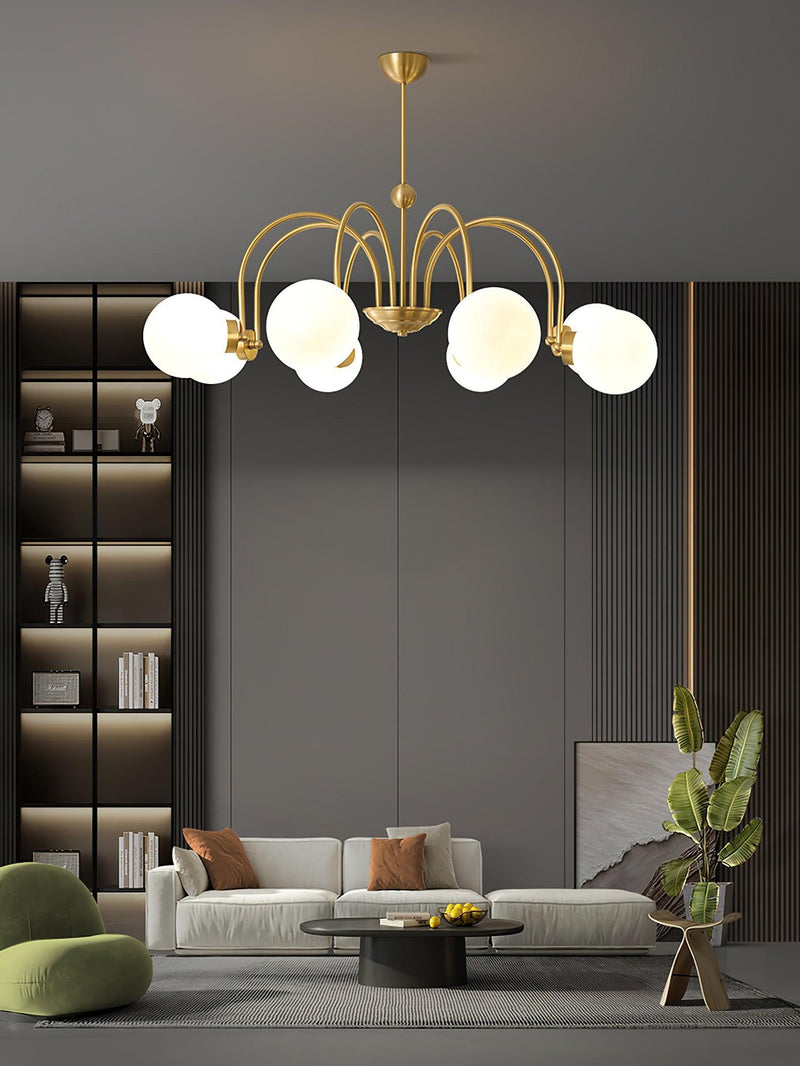 Yisu Brass Chandelier-DWHOME
