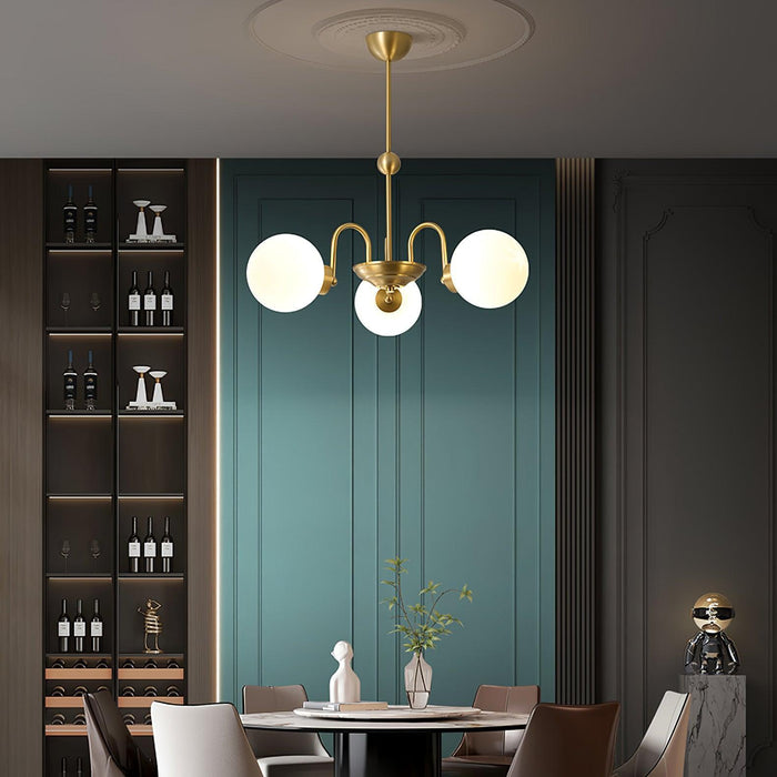 Yisu Brass Chandelier - DWHOME