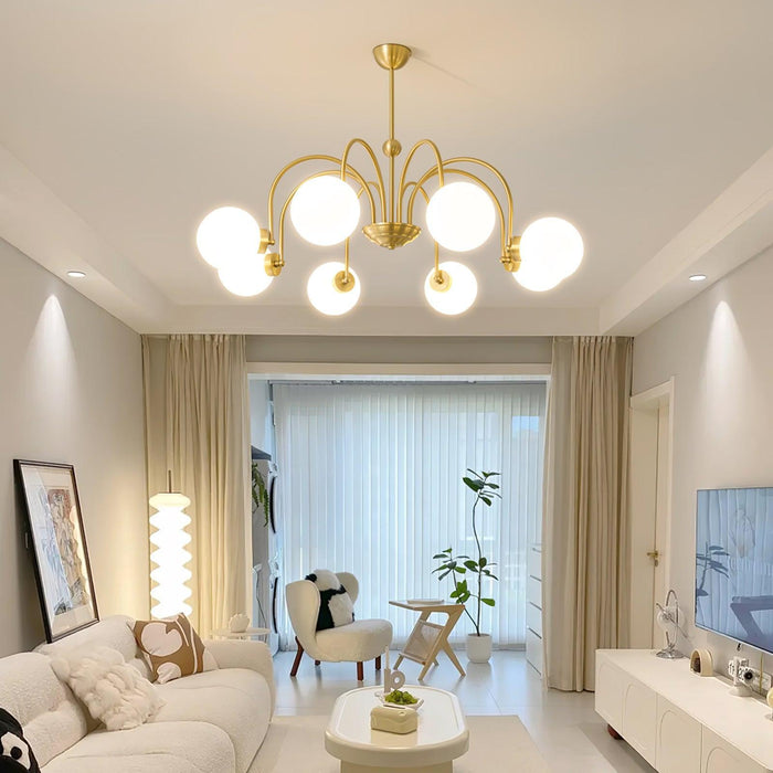 Yisu Brass Chandelier - DWHOME