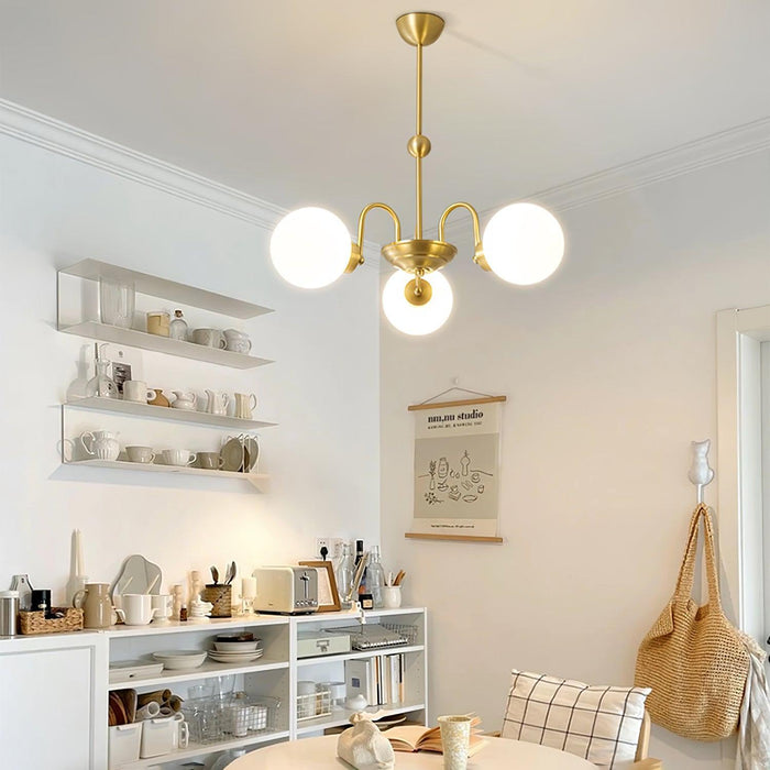 Yisu Brass Chandelier - DWHOME